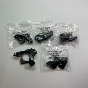 5X Earbud Headphone for Williams Sound‎ Pocketalker/R7/R35/R36/R37/R38/R180